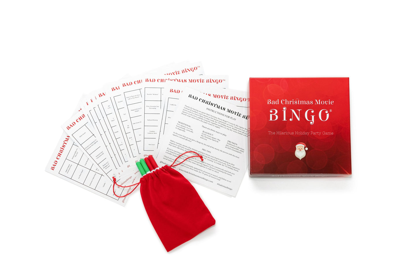 Bad Christmas Movie Bingo®